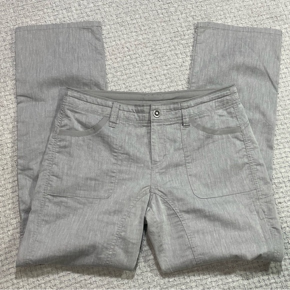 Kuhl Cabo Pants Style #6272 Ash Gray Cotton Linen Blend Women’s Size 8 Short - Picture 3 of 16